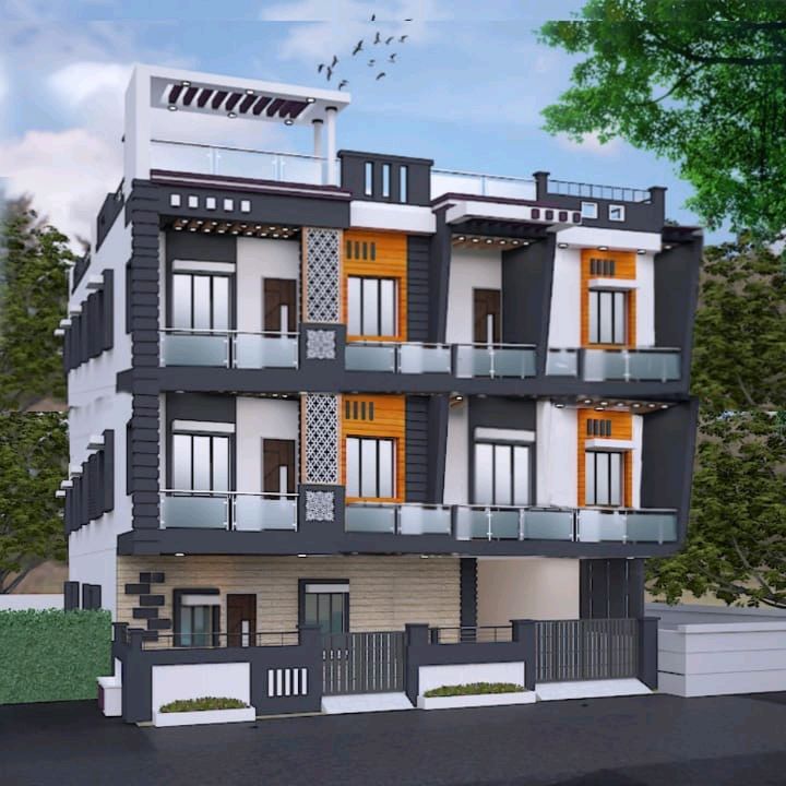 3D front elevation sample 3