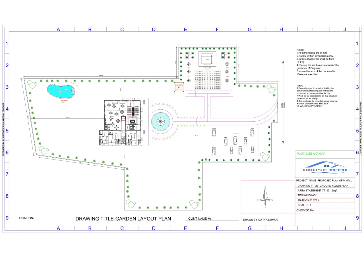 2D floor plan sample 2